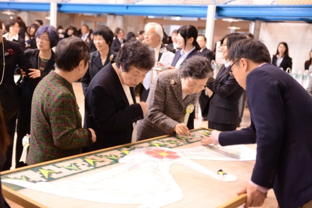 2016年11月　常磐短期大学創立50周年記念式典・祝賀会