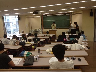 卒論報告会の様子