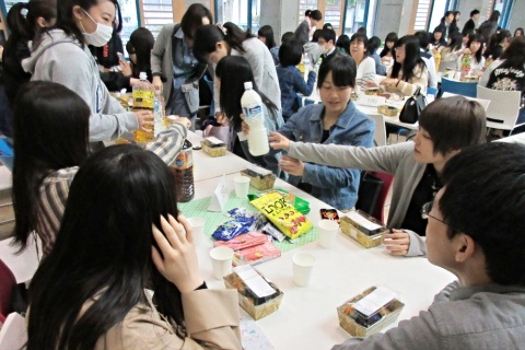 potluck partyの様子
