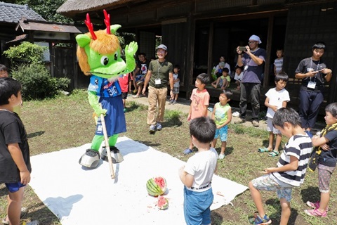 古内どろりんぴっく大会の様子